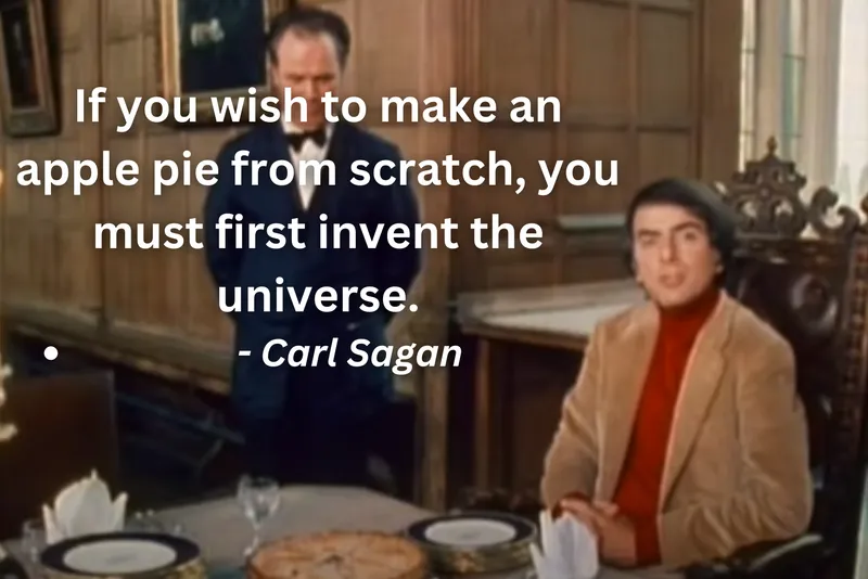 apple pie carl sagan