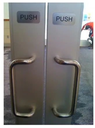 door push handle ux