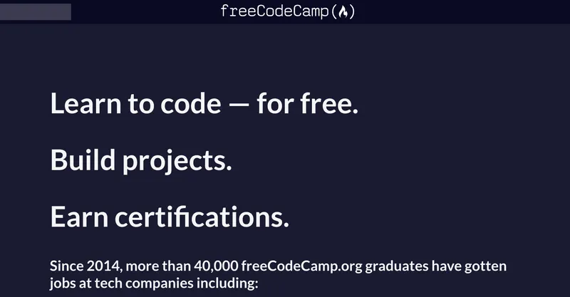 FreeCodeCamp Screenshot