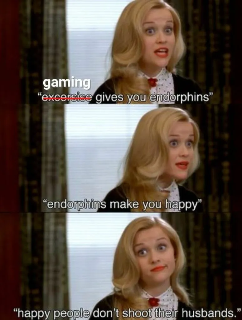 Gaming Makes You Happy Meme